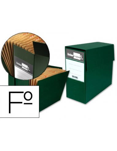 CI | Caja transferencia con fuelle folio verde