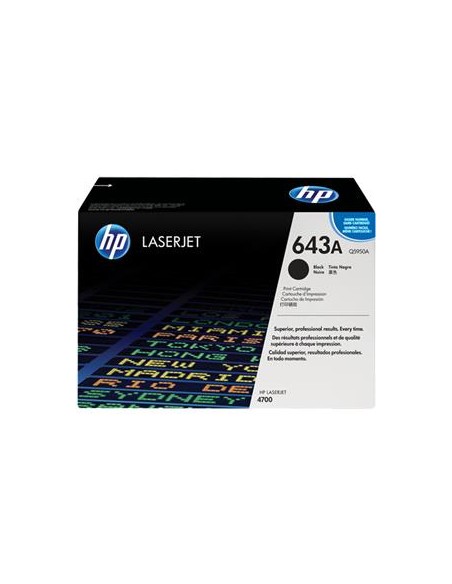 Cartucho de toner ORIGINAL Q5950A - nº643ABK