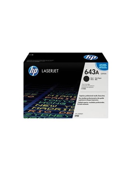 Cartucho de toner ORIGINAL Q5950A - nº643ABK