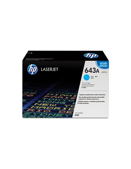 Cartucho de toner ORIGINAL Q5951A - nº643AC