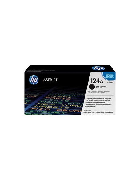 Cartucho de toner ORIGINAL Q6000A - nº124ABK