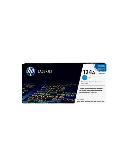 Cartucho de toner ORIGINAL Q6001A - nº124AC