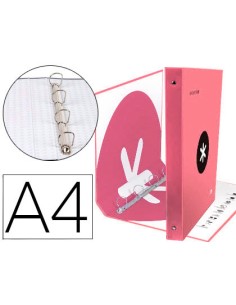 CI | Carpeta 4 anillas 40 mm mixtas liderpapel antartik...