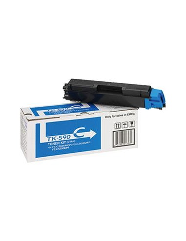 Cartucho de toner ORIGINAL T02KVCNL0 - TK590C