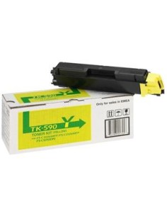 Cartucho de toner ORIGINAL T02KVANL0 - TK590Y