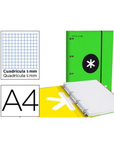 CI | Carpeta con recambio y solapa liderpapel antartik a4...