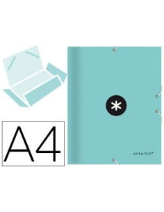 CI | Carpeta liderpapel antartik gomas a4 3 solapas...