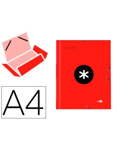 CI | Carpeta liderpapel antartik gomas a4 3 solapas...