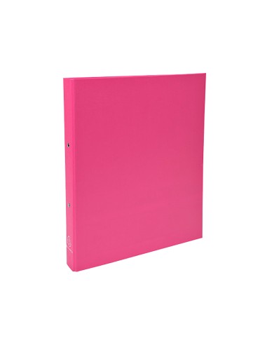 CI | Carpeta de 2 anillas 30mm redondas exacompta din a4 carton forrado rosa