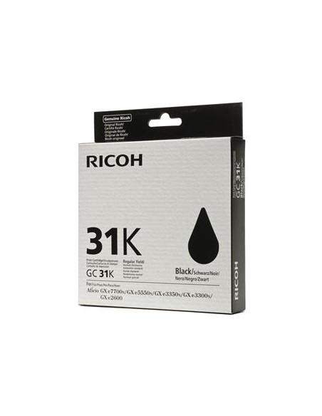 Cartucho de tinta ORIGINAL 405688 - GC31BK
