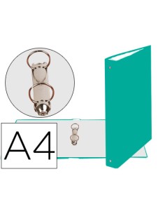 CI | Carpeta de 2 anillas 30mm redondas exacompta din a4...