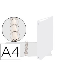 CI | Carpeta de 4 anillas 30mm redondas exacompta din a4...