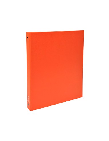 CI | Carpeta de 4 anillas 30mm redondas exacompta din a4 carton forrado naranja