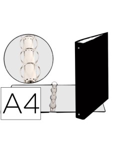 CI | Carpeta de 4 anillas 30mm redondas exacompta din a4...