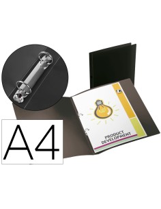 CI | Carpeta liderpapel 2 anillas mixtas mini 15 mm...