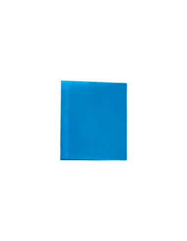 CI | Carpeta liderpapel 4 anillas 25 mm mixtas 43432 polipropileno din a4 azul serie frosty