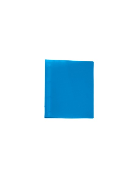 CI | Carpeta liderpapel 4 anillas 25 mm mixtas 43432 polipropileno din a4 azul serie frosty