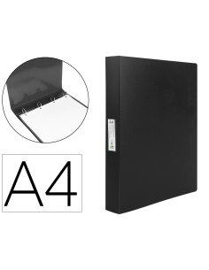 CI | Carpeta liderpapel 4 anillas 25 mm mixtas...