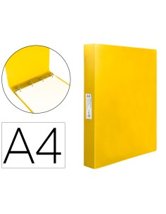 CI | Carpeta liderpapel 4 anillas 25 mm mixtas...