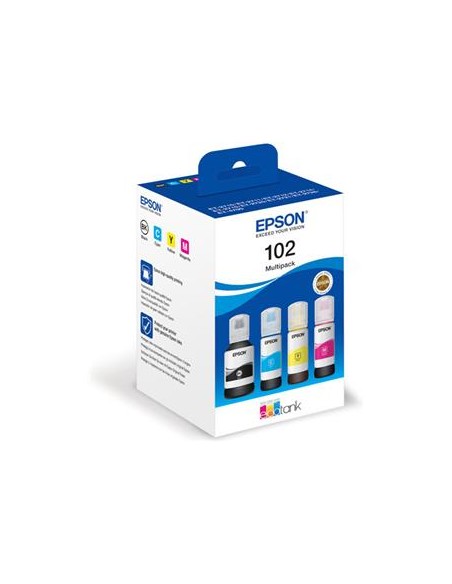 Multipack 4 botellas de tinta ECOTANK® ORIGINAL C13T03R640 - nº102