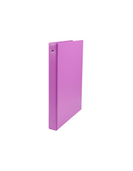 CI | Carpeta liderpapel 4 anillas 25 mm redondas plastico folio color lila