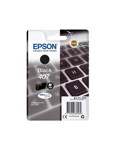 Cartucho de tinta ORIGINAL C13T07U140 - nº407BK