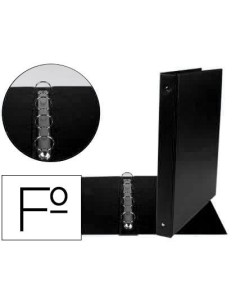 CI | Carpeta liderpapel 4 anillas 25 mm redodas plastico...