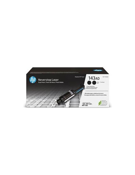 Multipack 2 Kits de recarga de toner ORIGINAL W1143AD - nº143A