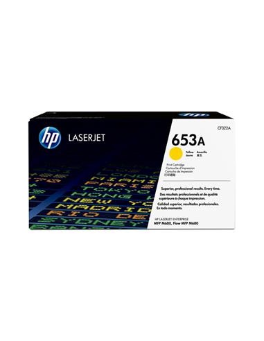 Cartucho de toner ORIGINAL CF322A - nº653AY