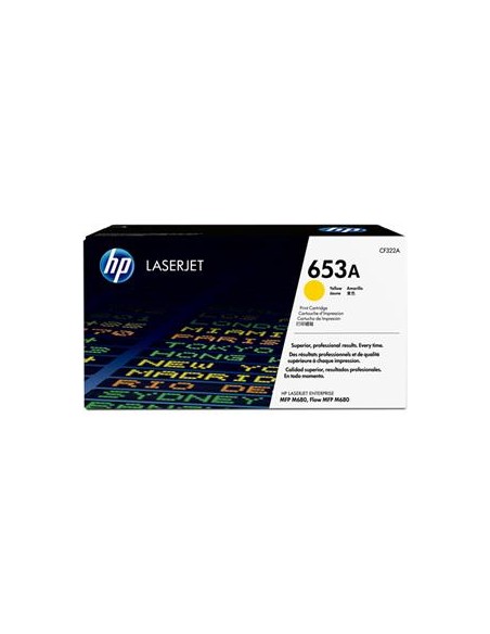Cartucho de toner ORIGINAL CF322A - nº653AY