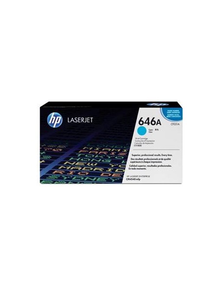 Cartucho de toner ORIGINAL CF031A - nº646AC