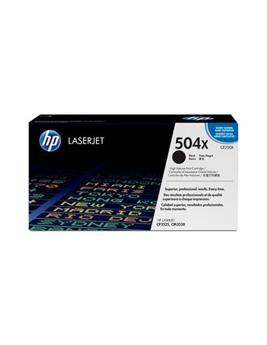 Cartucho de toner ORIGINAL CE250X - nº504XBK