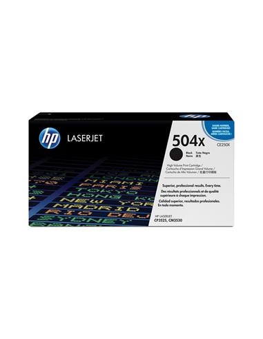 Cartucho de toner ORIGINAL CE250X - nº504XBK