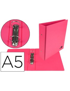 CI | Carpeta de 2 anillas 40 mm redondas liderpapel a5...