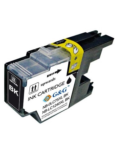Cartucho de tinta INKTECH OFFICE Premium AES, reemplaza a LC1240BKBP / LC1280BKBP / LC1220BKBP