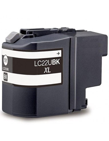 Cartucho de tinta INKTECH OFFICE Premium AES, reemplaza a LC22UBKBP