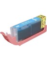 Cartucho de tinta INKTECH OFFICE Premium AES, reemplaza a CLI571XLC - 0332C001 / CLI571C - 0386C001