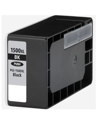 Cartucho de tinta INKTECH OFFICE Premium APR, reemplaza a PGI1500XLBK - 9182B001 / PGI1500BK - 9218B001