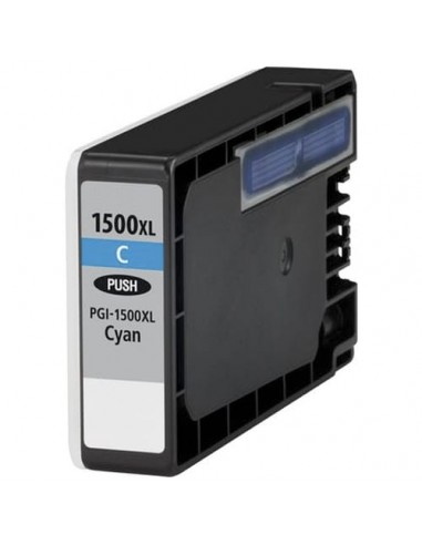 Cartucho de tinta INKTECH OFFICE Premium APR, reemplaza a PGI1500XLC - 9193B001 / PGI1500C - 9229B001