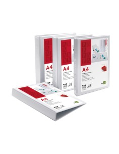 CI | Carpeta canguro 2 anillas mixtas 55mm liderpapel a4... 2