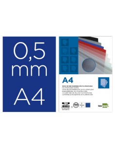 CI | Tapa encuadernacion liderpapel polipropileno a4...