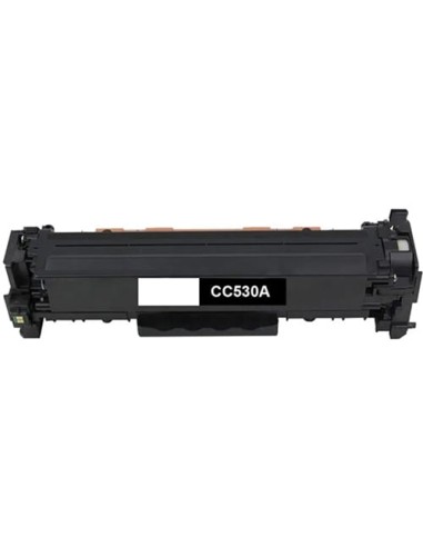 Cartucho de toner INKTECH OFFICE Premium AEC, reemplaza a CC530A - nº304ABK / CRG718BK - 2662B002