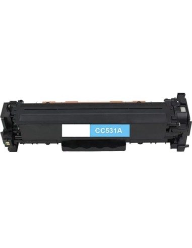 Cartucho de toner INKTECH OFFICE Premium AEC, reemplaza a CC531A - nº304AC / CRG718C - 2661B002