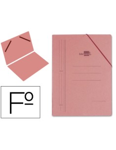 CI | Carpeta liderpapel gomas folio sencilla carton...