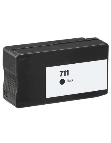 Cartucho de tinta INKTECH OFFICE Premium APR, reemplaza a CZ133A - nº711XLBK