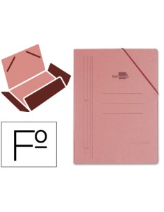 CI | Carpeta liderpapel gomas folio 3 solapas carton...