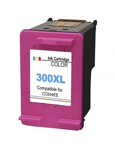 Cartucho de tinta INKTECH OFFICE Premium RES, reemplaza a CC644EE - nº300XLC / CC643EE - nº300C