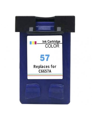 Cartucho de tinta INKTECH OFFICE Premium RPR, reemplaza a C6657AE - nº57