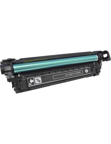 Cartucho de toner INKTECH OFFICE Premium RPR, reemplaza a CE250A - nº504ABK / CRG723BK - 2644B002