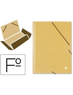 CI | Carpeta liderpapel gomas folio 3 solapas carton...